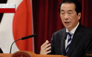 premier Japonii Naoto Kan